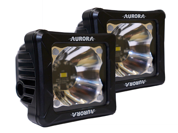 Светодиодная фара Aurora (к-кт) ALO-D3-2-P23-RGB-2